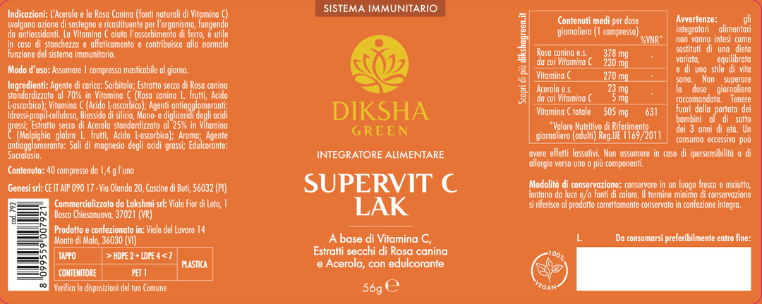 SUPER VIT LAK C - Vitamin C