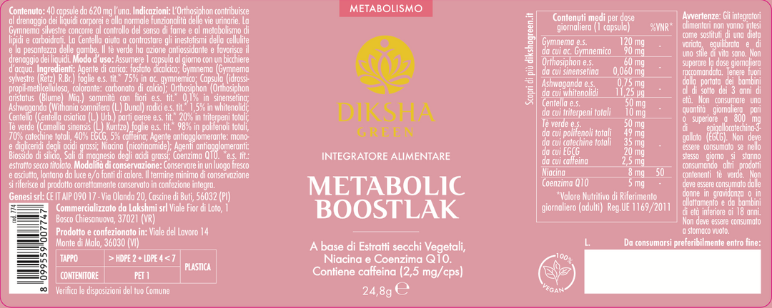 METABOLIC BOOST LAK - Stimulates metabolism