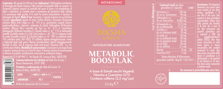 METABOLIC BOOST LAK - Stimulates metabolism